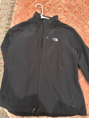 The North Face Black Lightweight Jacket with Chest Logo